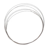 Maxbell 4xDiamond Wire Saw Silver Minimal Loss 1 Meters/lot for Glass Jewelry Ceramics 0.25mm
