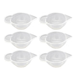 Maxbell 6 Pieces Clear Silicone Liquid Epoxy Resin Casting Jewelry Making DIY Tools