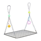 Maxbell Bird Perch Platform Chew Toy Exercise Parrot Perch for Budgie Macaw