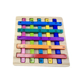 Maxbell Wooden Raibow Puzzle Creativity Jigsaw Logical for Children Party Toy Adults