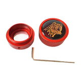 Maxbell Pool Cue Chalk Holder Protects Your Chalk Aluminum Billiard Cue Chalk Holder Red