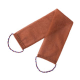 Maxbell Exfoliating Washcloth Convenient Smooth Skin for Men and Women Body Scrubber Coffee