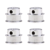 4pcs GT2 30 Teeth Timing Belt Pulley for 6mm Belt 3D Printer Parts 5mm Bore