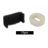 Maxbell 15x Pet Fountain Filter Pet Drinking Pet Water Fountain Pets Fountain Filter black
