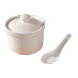 Maxbell Japanese Serving Dish Ceramic Stew Pot Bowl for Ramen Noodle Egg Custard S