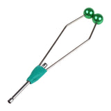 Maxbell Fly Tying Tool Ceramic Tip Bobbin Holder Portable Sturdy Fly Tying Equipment Green