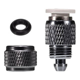 Maxbell Aquarium Hose Adapter M10 for 4x6mm CO2 Airline Tubing Tubing Pipe Connector Male Type A