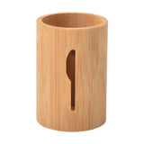 Maxbell Bamboo Silverware Organizer Rustic Silverware Holder for Table Party Kitchen knife