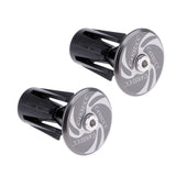 Maxbell 2pcs Handlebar End Caps Handlebar Plugs for Road Bike Mountain Bike Silver - Aladdin Shoppers