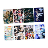 Maxbell 8Pcs Bini Kids Group Posters for Fans and Collectors Popular Artwork Posters