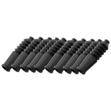 Maxbell 10 Pieces Mountain Bike V Brake Cable Rubber Boots Sturdy Protection Sleeves