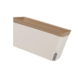 Maxbell Self Watering Planter Plant Pot Yard Window Indoor Outdoor Plants Flower Pot Coffee