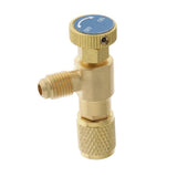 Maxbell R22 & R410 Refrigeration Ball Valve Adapter Fluorine Safety Valve Connector