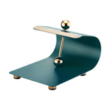 Maxbell Paper Napkin Holder Stainless Steel Memos Napkin Dispenser for Dinning Table green