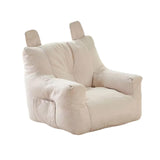 Maxbell Kids Bean Bag Chair Comfortable Indoor Decoration Lazy Sofa with Side Pocket white 45x45x35cm