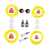 Maxbell Fuel Line Kit Repair 60cm Fuel Pipe for Garden Machine Strimmer Brush Cutter