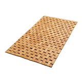 Maxbell Bamboo Bath Mat Non Slip Decor Accessories Shower Mat for Sauna Bathroom SPA 40cmx60cm