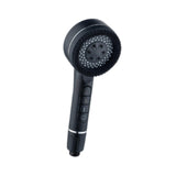 Maxbell High Pressure Showerhead with on/Off Switch for Hotel for Low Water Pressure Black