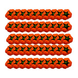 Maxbell 50Pcs Small Artificial Foam Pumpkins Fake Mini Faux Pumpkins 3.8cmx3.4cm