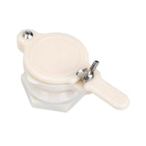 Maxbell Honey Gate Valve for Extractor Multiuse Bee Hive Tool for Garden Spare Parts White