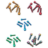 Maxbell 30 Pieces Road Bike Bicycle Disc Brake / Handlebar Stem Screw M5x18