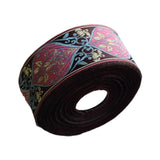 Maxbell Jacquard Ribbon 5Meters Boho Decorative Lace Trim for DIY Clothes Bed Sheet 6cm width x 5m