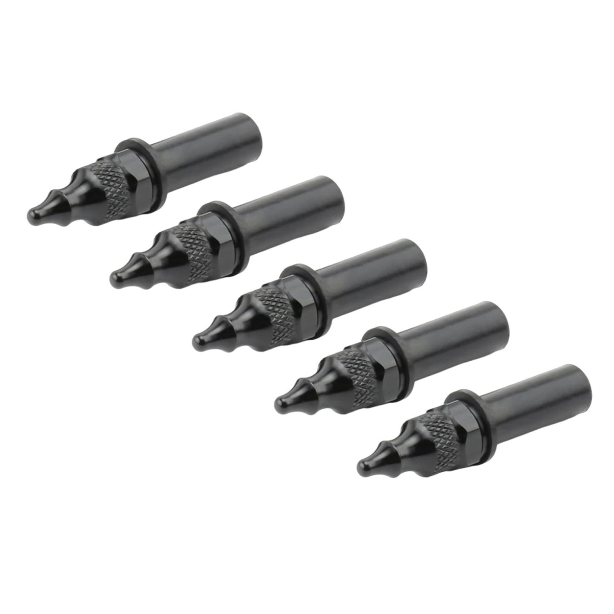 Maxbell 5 Pieces Motorcycle Windshield Bolt Screw Kit Motorbike Fairing Mounting Kit Black
