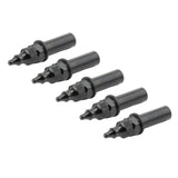 Maxbell 5 Pieces Motorcycle Windshield Bolt Screw Kit Motorbike Fairing Mounting Kit Black
