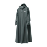 Maxbell Long Raincoat Rainproof Rainwear Rain Cape for Sporting Event Travel Cycling 142cm