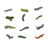 Maxbell 12x Crawl Caterpillar Hair Clips Halloween Hair Claw Cosplay Funny Barrettes
