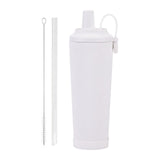 Maxbell Ceramic Coated Liner Insulated Tumbler Cup for Party Camping Walking White