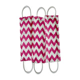 Maxbell 3 Pieces Door Closer Cushion Accessories Versatile for Dormitory with Straps Red White Stripes