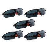 Maxbell 5x Sports Goggles Adult Protective Eyewear for Cycling Sports Outdoor Sports grey