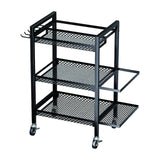 Maxbell Exercising Mat Storage Rack 3 Tier Home Gym Storage for Resistance Bands Dumbbells