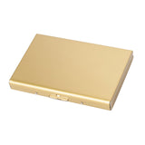 Maxbell RFID Credit Card Holder Carrier Metal Wallet Professional Business Card Case Gold