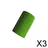 Maxbell 3xVet Wrap 4 inch Wide Non Woven Elastic Self Adherent Wrap for Dogs Pet Ankle Green
