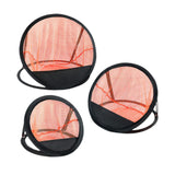 3x Golf Chipping Net Sturdy Folding Golfing Target Net for Backyard Practice Orange