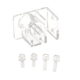 Maxbell Maxbell 12mm/16mm Aquarium Tube Hose Pipe Holder Fixation Clip Fish Tank Aquarium Mounted, Acrylic