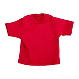 Maxbell 1/6 Scale Figure Doll Clothes T-shirt for 12 inch Male Female Action Figures Red