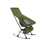 Maxbell Folding Camping Chair Rocker Foldable Camp Chair Porch Outdoor Rocking Chair