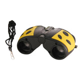 Kids Binoculars Toy Portable Camping for Camping Presents Birthday Yellow