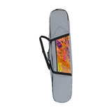 Maxbell Snowboard Bag Portable Skate Bag for Air Travel Single Snowboard Ice Skating Gray