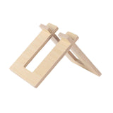 Maxbell Kids Balance Bike Parking Rack 10 - 12 inch Support Detachable Bicycle Stand Wood Color