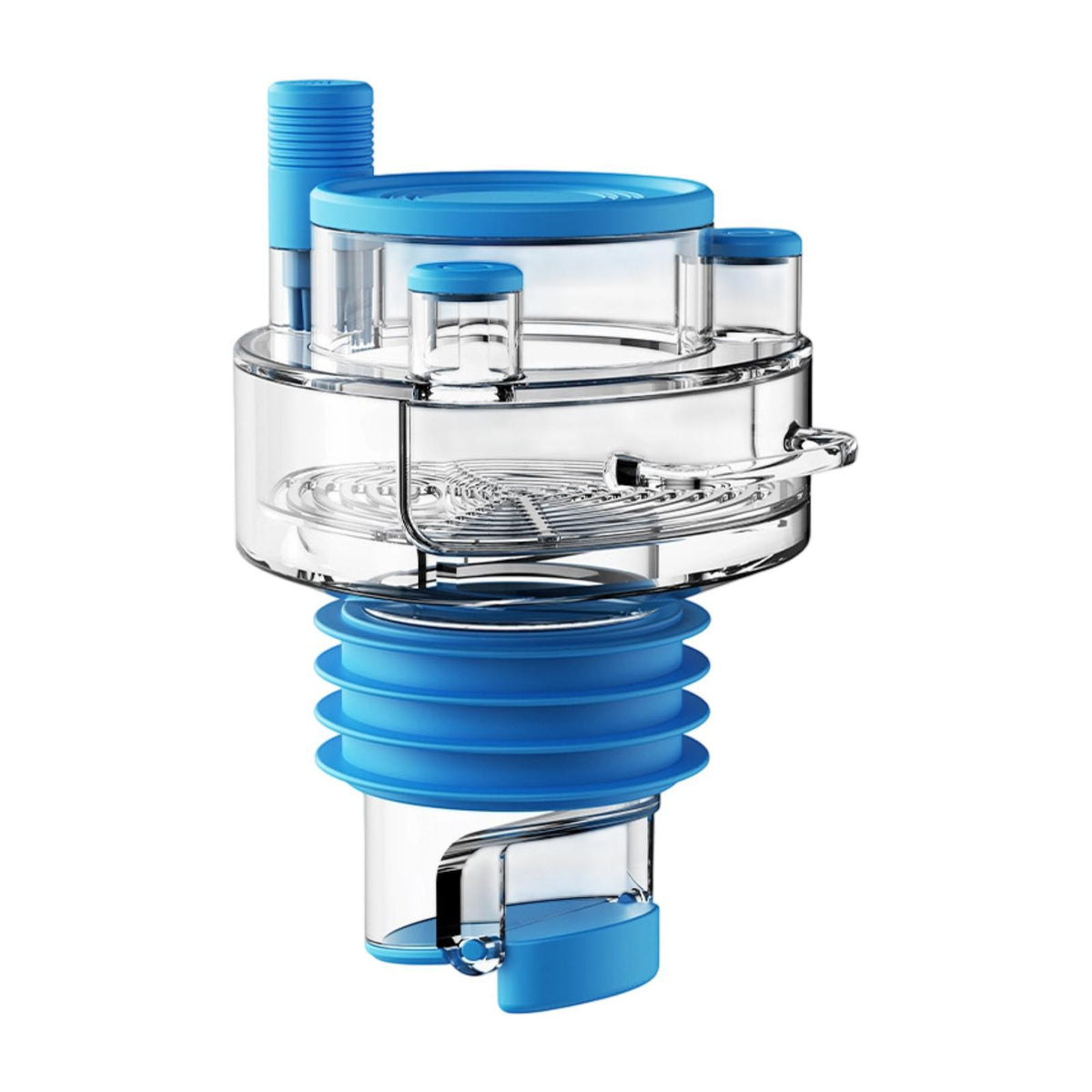 Maxbell Floor Drain Portable Anti Backflow Drain for Shower Basement Bathroom Shower Transparent