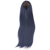 Maxbell Maxbell Fashion Beauty 56cm Long Dark Blue Hair for 1/3 BJD Doll Uncle Dolls DIY Making Accessories
