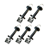 Maxbell 5x Electric Fence Gate Handles Farm Courtyard Spare Gate Handles with Spring
