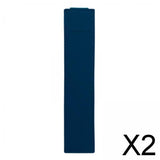 Maxbell 2xElastic Band Pen Holder Pen Sleeve for Hardcover Journals Planners Notebooks Dark Blue