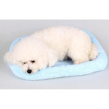 Maxbell Maxbell Super Soft Washable Pet Cat Dog Cushion Sleeper Mat Warm House Pad M Blue