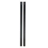 Maxbell 2Pcs 15mm Dia 300mm 30cm Length Extension Rods for Rail System Matte Box Follow Focus Rig DSLR Black - Aladdin Shoppers
