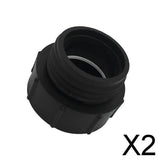 Maxbell 2xIBC Adapter Converts S60*6 Coarse Male Buttress  2 inch inner fine thread to 60 outer coarse thread